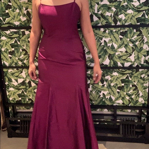 Jessica McClintock formal trumpet dress Size 10 - Picture 2 of 5